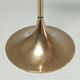 Hi Fi candle holder by Max Bruël for Torben Orskov solid brass h. 26,5 cm