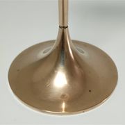 Hi Fi candle holder by Max Bruël for Torben Orskov solid brass h. 26,5 cm