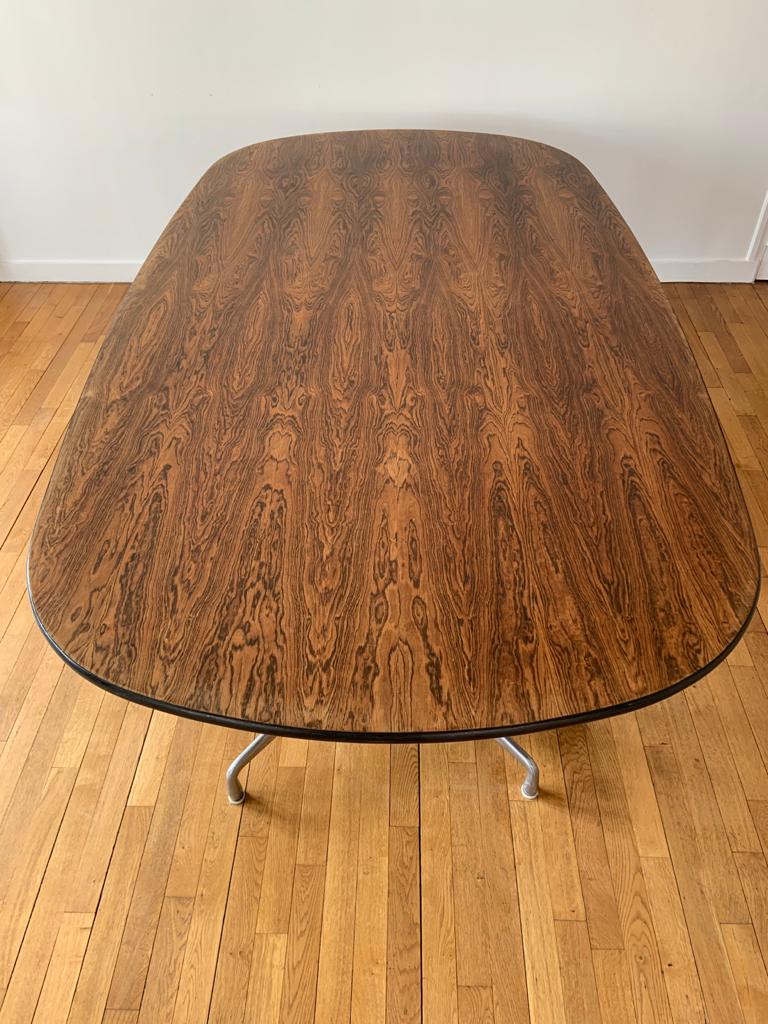Rosewood table by Charles and Ray Eames, edition Herman Miller