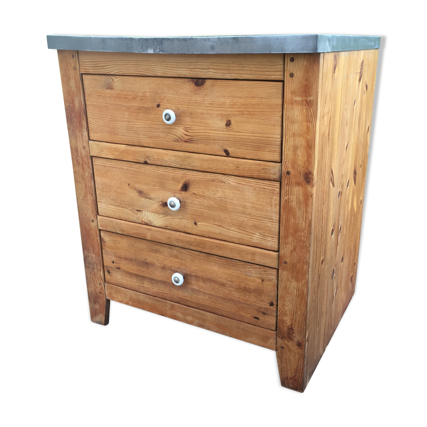 Florist furniture on zinc