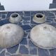 Pair of 1950s fiber cement planters