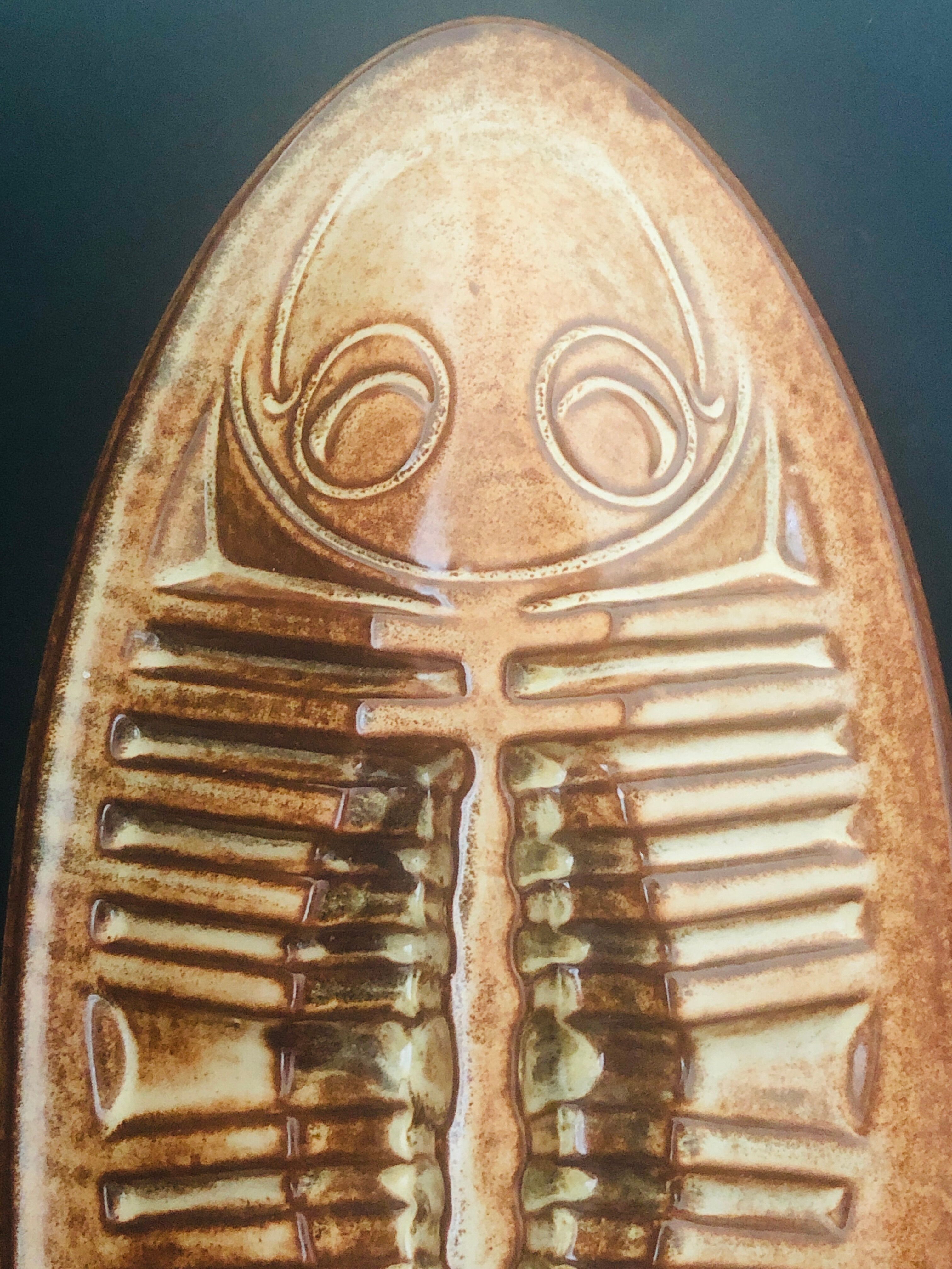 Baked dish or vintage fish terrine