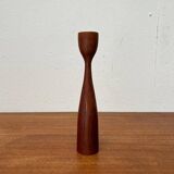 Mid-Century Danish Teak Tulip Candle Holder, 1960s