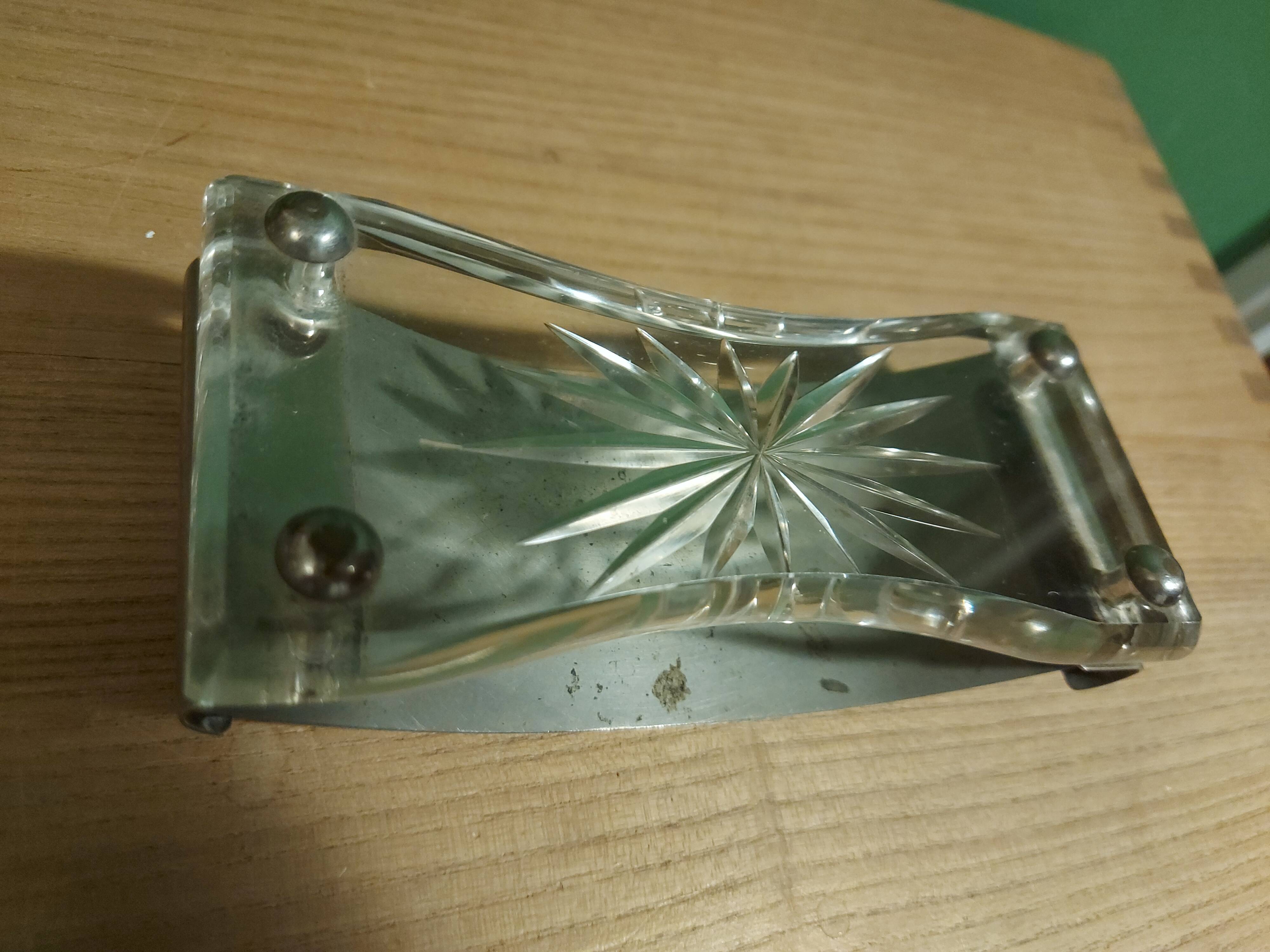 Crystal blotting pad