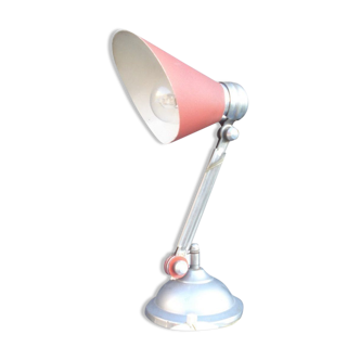 Lampe vintage, abat-jour cornet