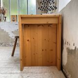 1970s pine desk