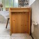 1970s pine desk
