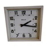 1970 Decoration Shine Receiver Clock with porcelain rose window