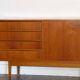 Vintage Scandinavian teak enfilade from the 1960s.
