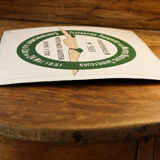 Enamelled lifeguard plaque