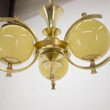 Brass chandelier, 1920s