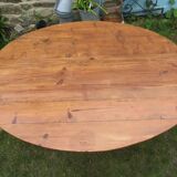 Vigneron table oval table swivel tray