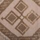 Vintage Turkish hallway rug 85x897 cm