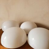 Ceiling lamp 20 cm round opaline