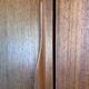 Vintage Scandinavian wardrobe in teak