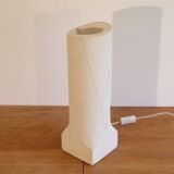 Vintage stone lamp in the style of Albert Tormos