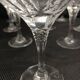 Set of Twelve Crystal Martini Glasses by Christinenhutte, Germany