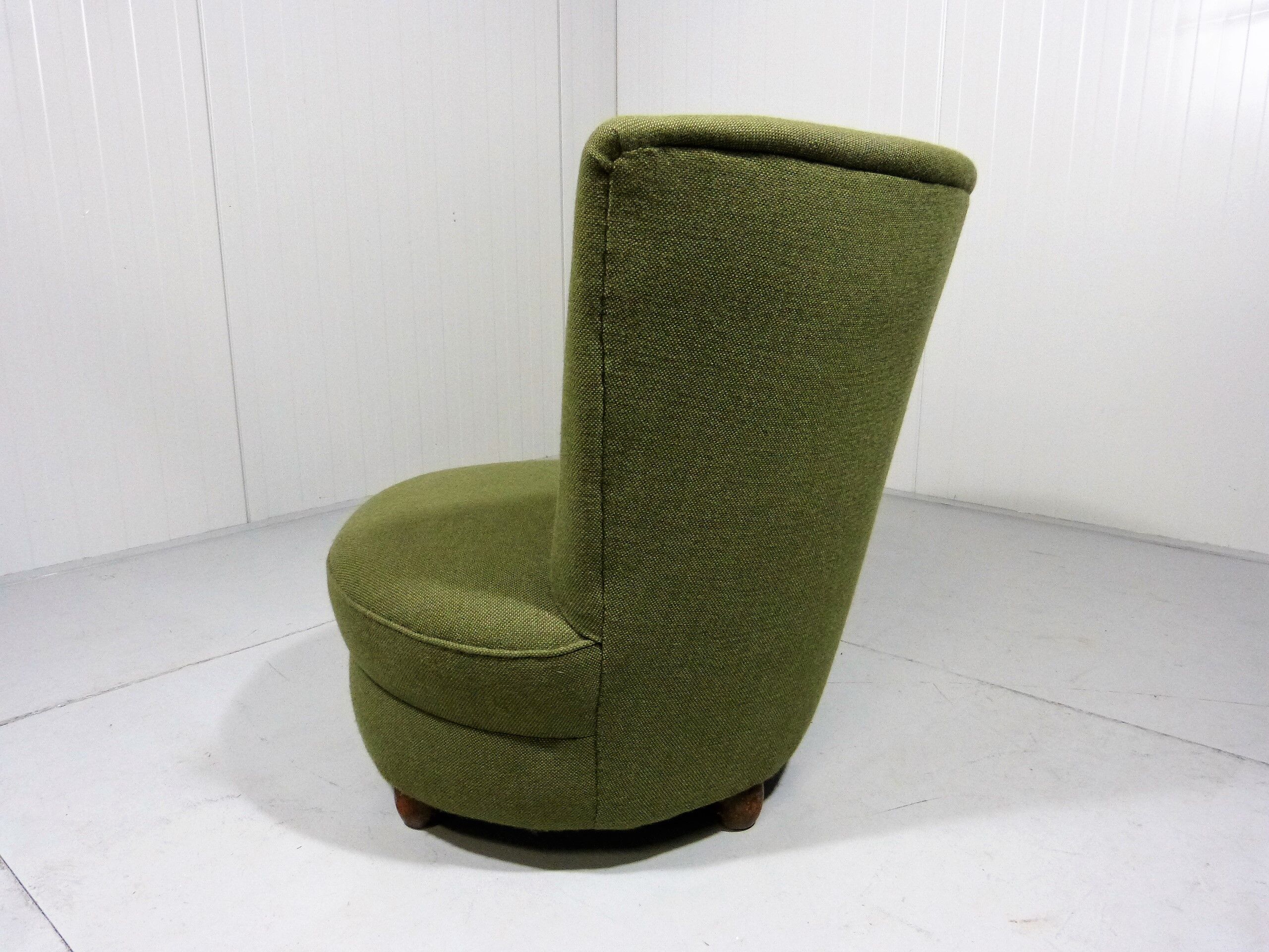 1930-40's side chair green