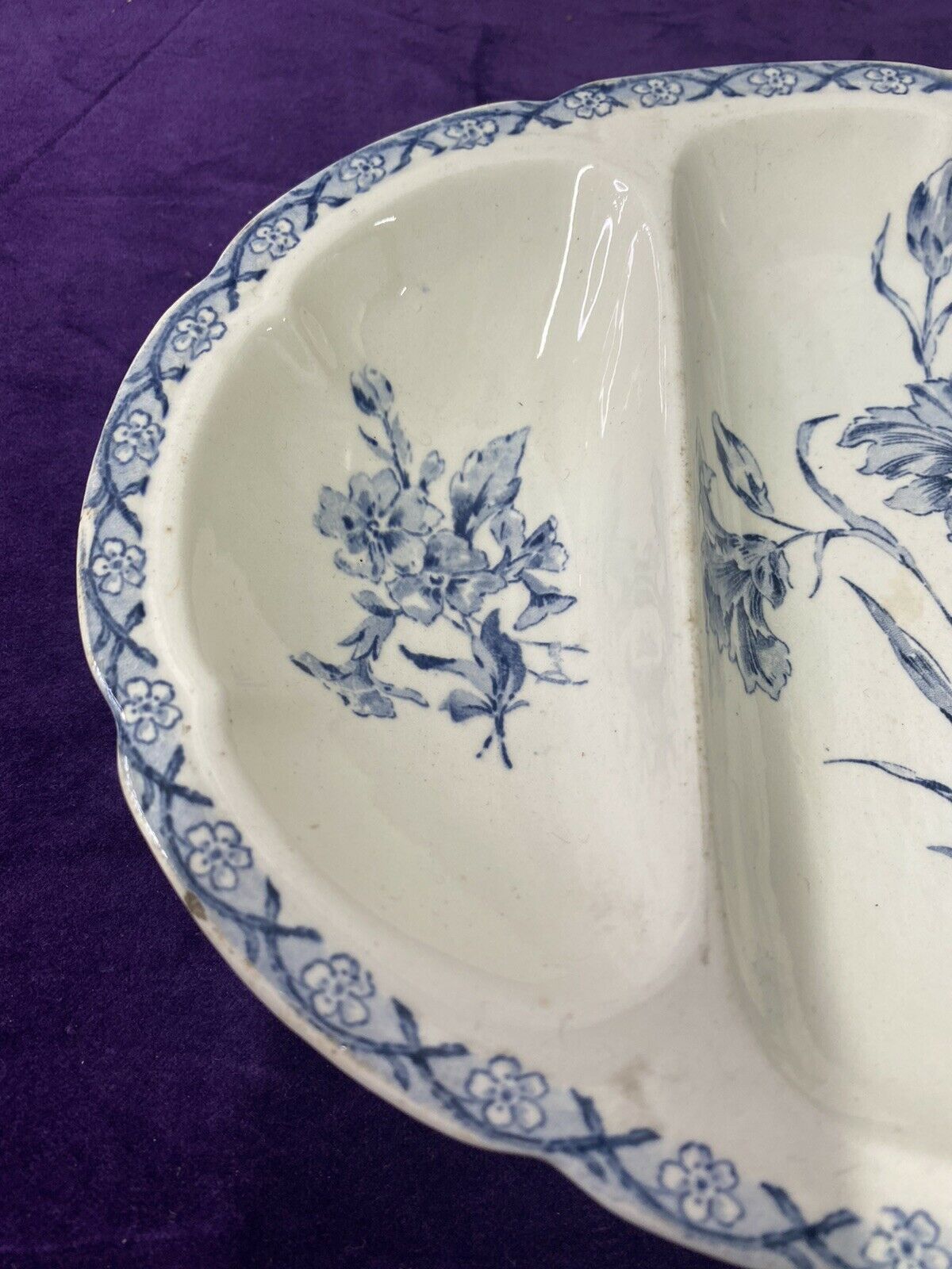 Compartment dish Sarreguemines Pretoria