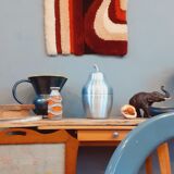 Tapis mural moderniste année 70 vintage