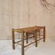 Straw bench