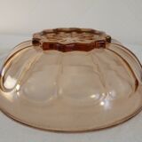 Small vintage pink salad bowl