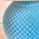 Vintage lamp in opaline blue and golden sons