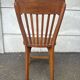 Vintage wooden bistro-style chair