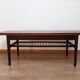 Table basse élevatrice, danemark, années 60 en teck