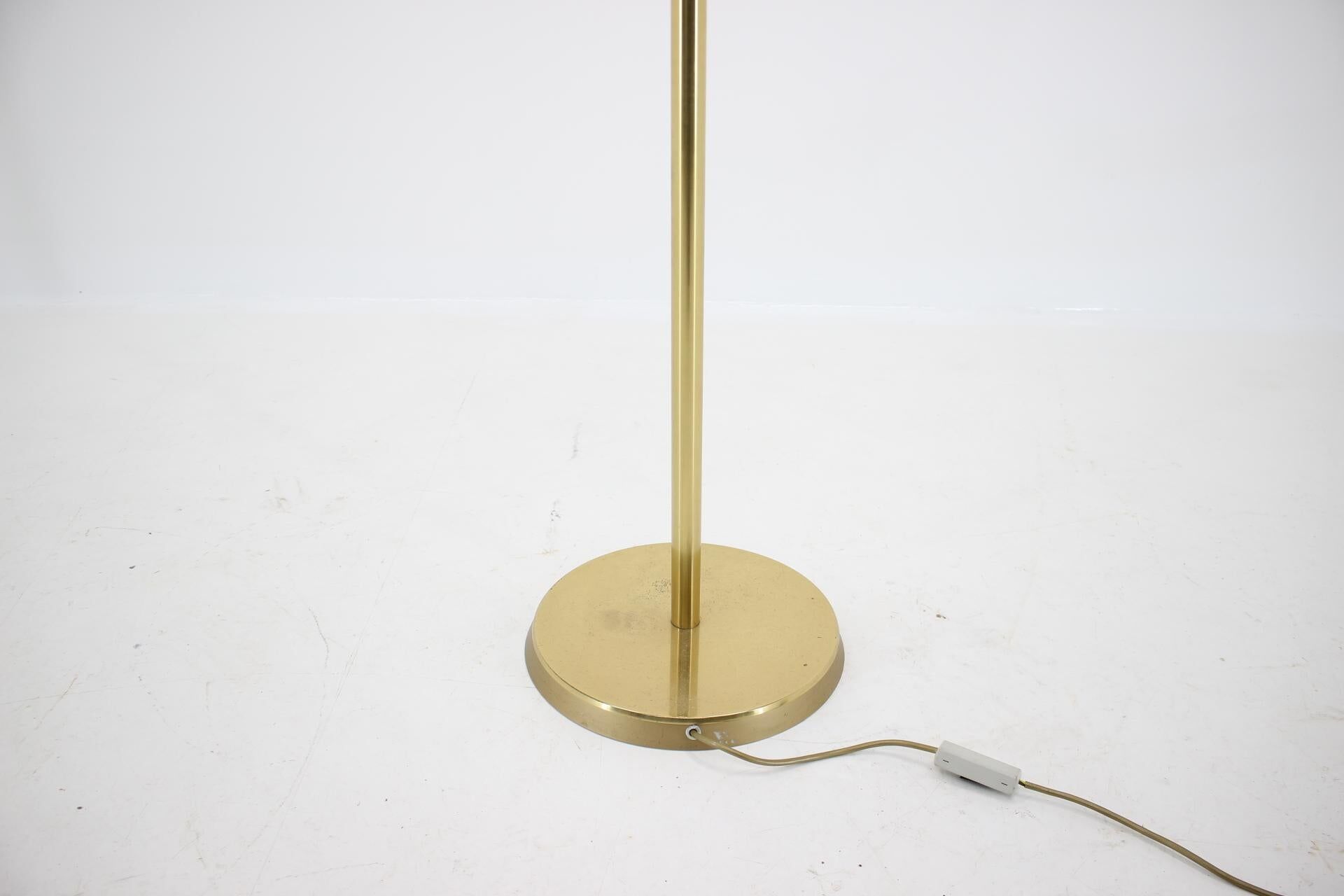 Space Age Brass Sputnik Floor Lamp by Kamenicky Senov / Preciosa, 1970s