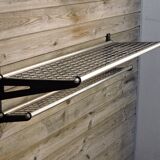 Shelve carries vintage sncf train luggage