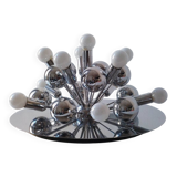 Vintage Sputnik wall/ceiling light from the space age, Cossack style.