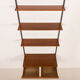 Kai Kristiansen teak shelving unit with a desk, FM Mobler, Denmark, 1960s