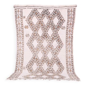 Tapis marocain vintage 177 x 269 cm - Tapis en laine berbère - Tapis Beni Ourain