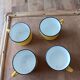 Antique coffee cups Digoin & Sarreguemines