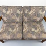 Canapé deux places vintage Senator en teck par L. Olsen, années 1970