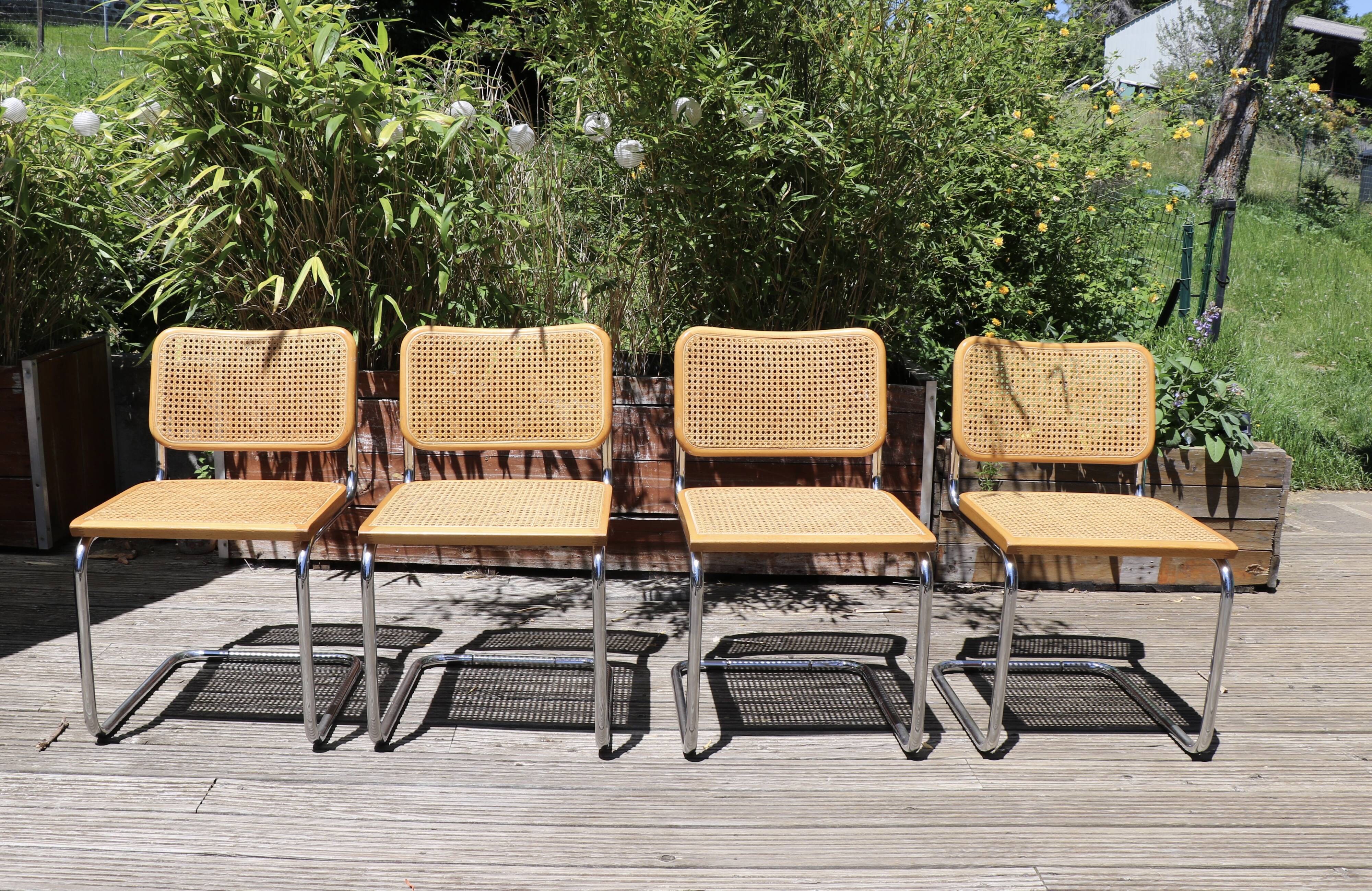 Chaise B32 Cesca de Marcel Breuer