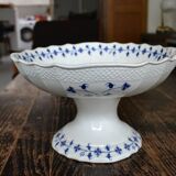 Compotier faience Saint-Amand Nord Barbeau iron earth late nineteenth early twentieth