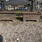 NIII cast iron planters