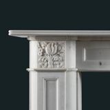 English Regency Statuary Marble Fire Surround