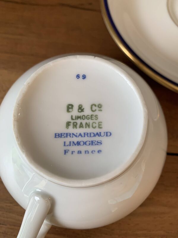 Service à thé Bernardaud