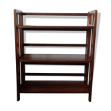 Wooden foldable shelf