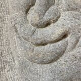 Stone sculpture 1950 face