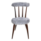 Blue Moumoute chair from the 60s.