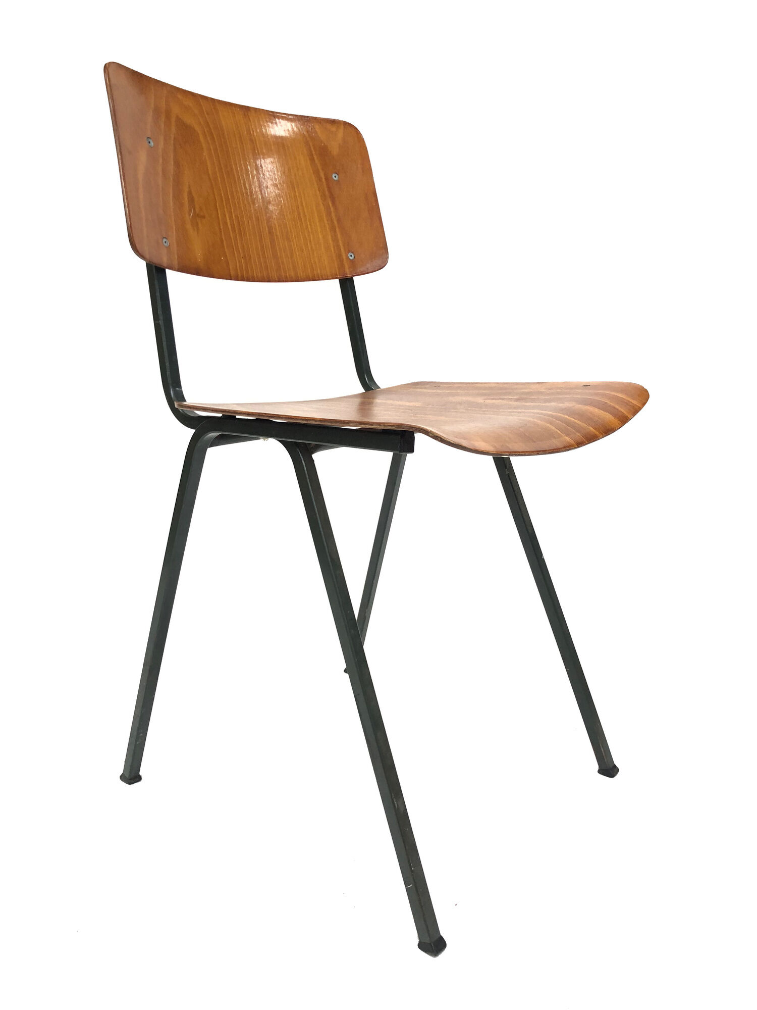 Marko Holland vintage school chairs lot of 2,1970 Netherlands