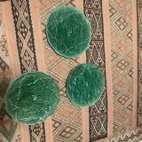 Set of 3 ceramic plates