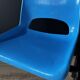 Vintage children's chair blue shell