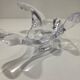Crystal catchall "Dove" by Daum Nancy