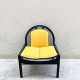Yellow armchair model Argos by Baumann