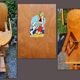 High chair child Baumann 50s